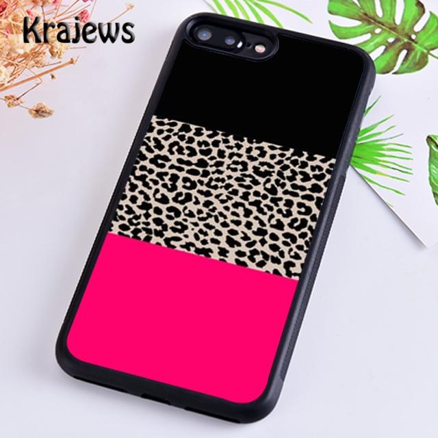 Krajews Tiger leopard print Soft Phone Case Cover For iPhone 17 Air 16 15 14 plus 12 pro max coque Shell Fundas