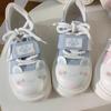 Modische Niedliche Mädchen Lolita Flache Plateau,Junge Frauen Studenten Süße Katzenohren Erhöhung Canvas Schuhe