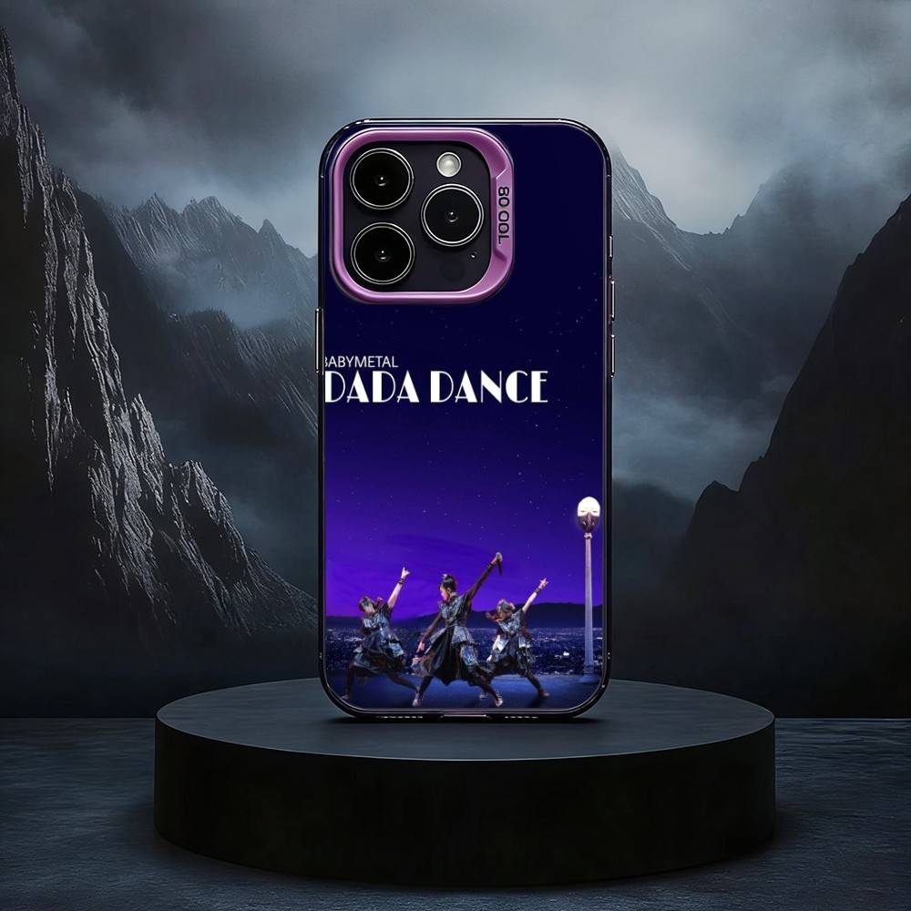 BABYMETAL R-Rock Band Phone Case For iPhone17,16,15,14,13,12,11 Plus,Pro Max Black Candy silver phone case iPhone14