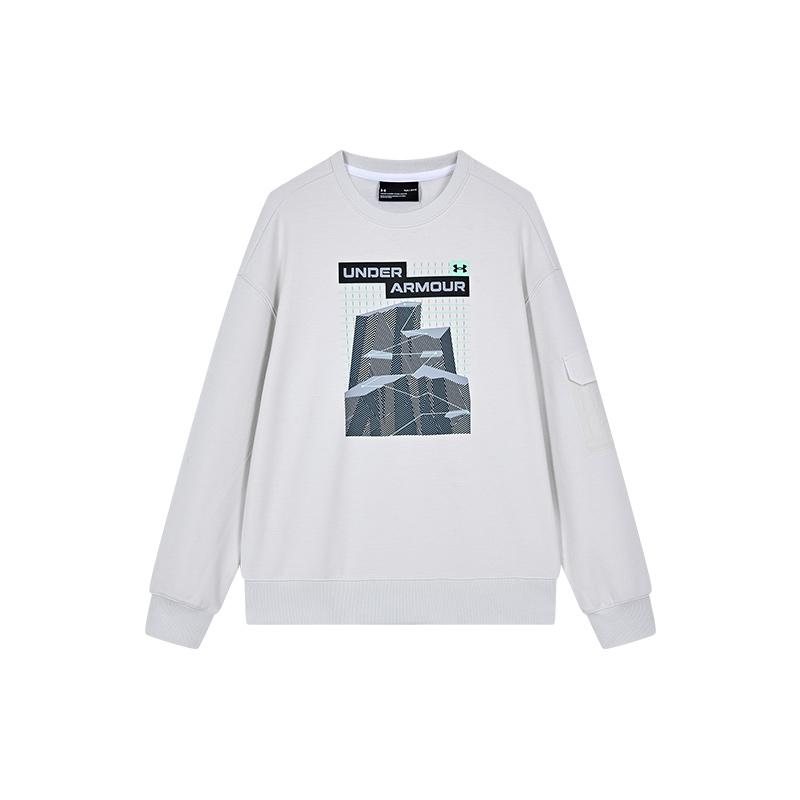 Under Armour Grade School Sweatshirts Crew Neck Moderate 241103221 160