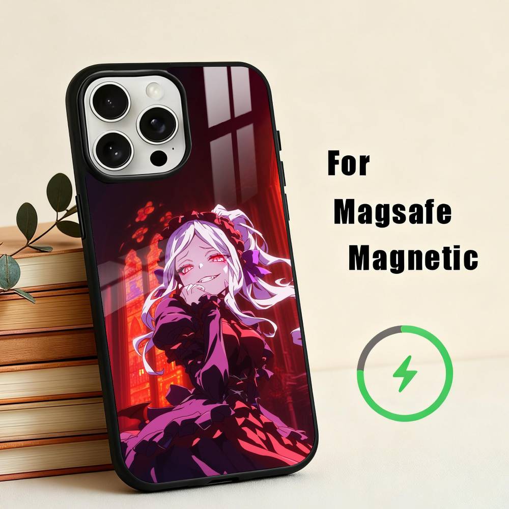 Anime O-Overlord-D  Phone Case For iPhone 17,16,15,14,13,12,Plus,Pro,Max for Magsafe Magnetic Wireless Charging