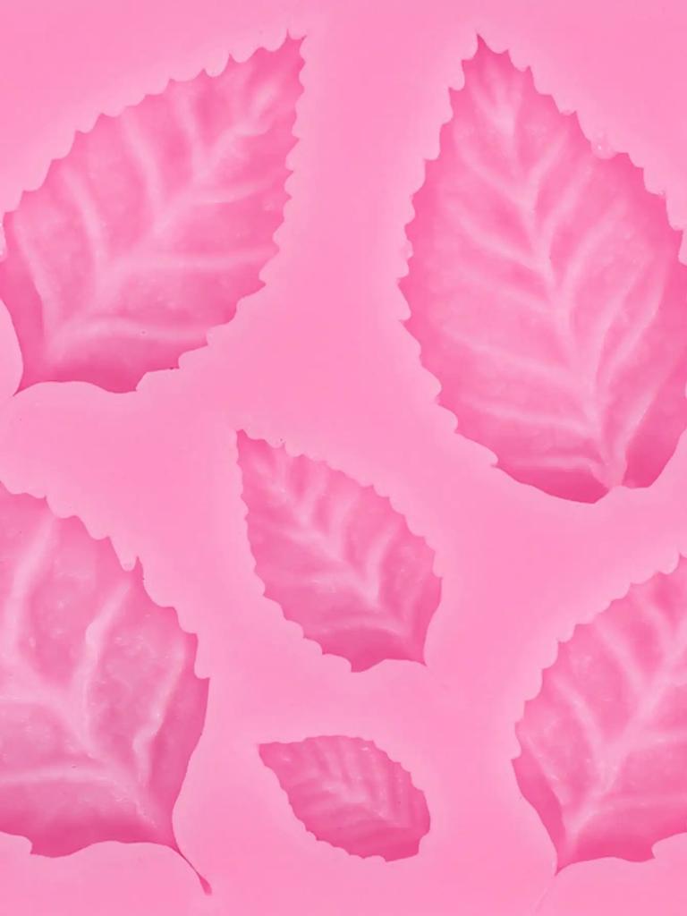 1pc-Maple leaf sugar flipping silicone mold DIY baking maple leaf green leaf cake decoration clay chocolate mold