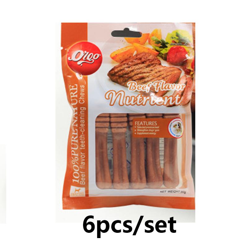 Wholesale Dog Chew Toys Beef Flavored Dental Sticks for Teeth Cleaning and Training Bite Proof шоколадный