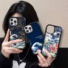 Classic Artwork Great Wave Off Kanagawa Phone Case For IPhone 17 16 Pro Max 11 12 13 14 15 Hard PC+TPU Bracket Back Cover