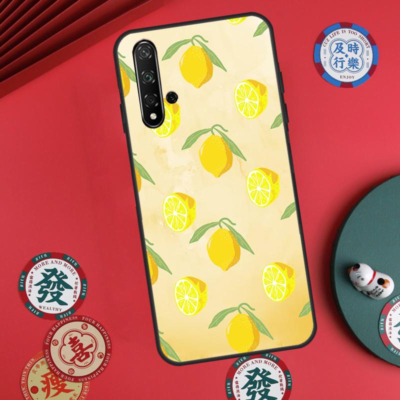 Fruit Lemon For Huawei Nova 5T 9 10 SE 7i 8i 11i 12i Y73 Y72 Y61 Y91 Y60 Y70 Y90 P20 P30 P40 Lite Case