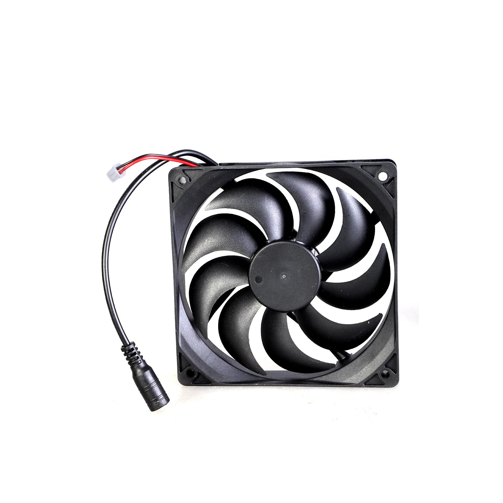 12см DC12V Вентилятор охлаждения корпуса майнинг-машины BTCs с регулируемой скоростью для корпусов ПК, видеокарт и маршрутизаторов
