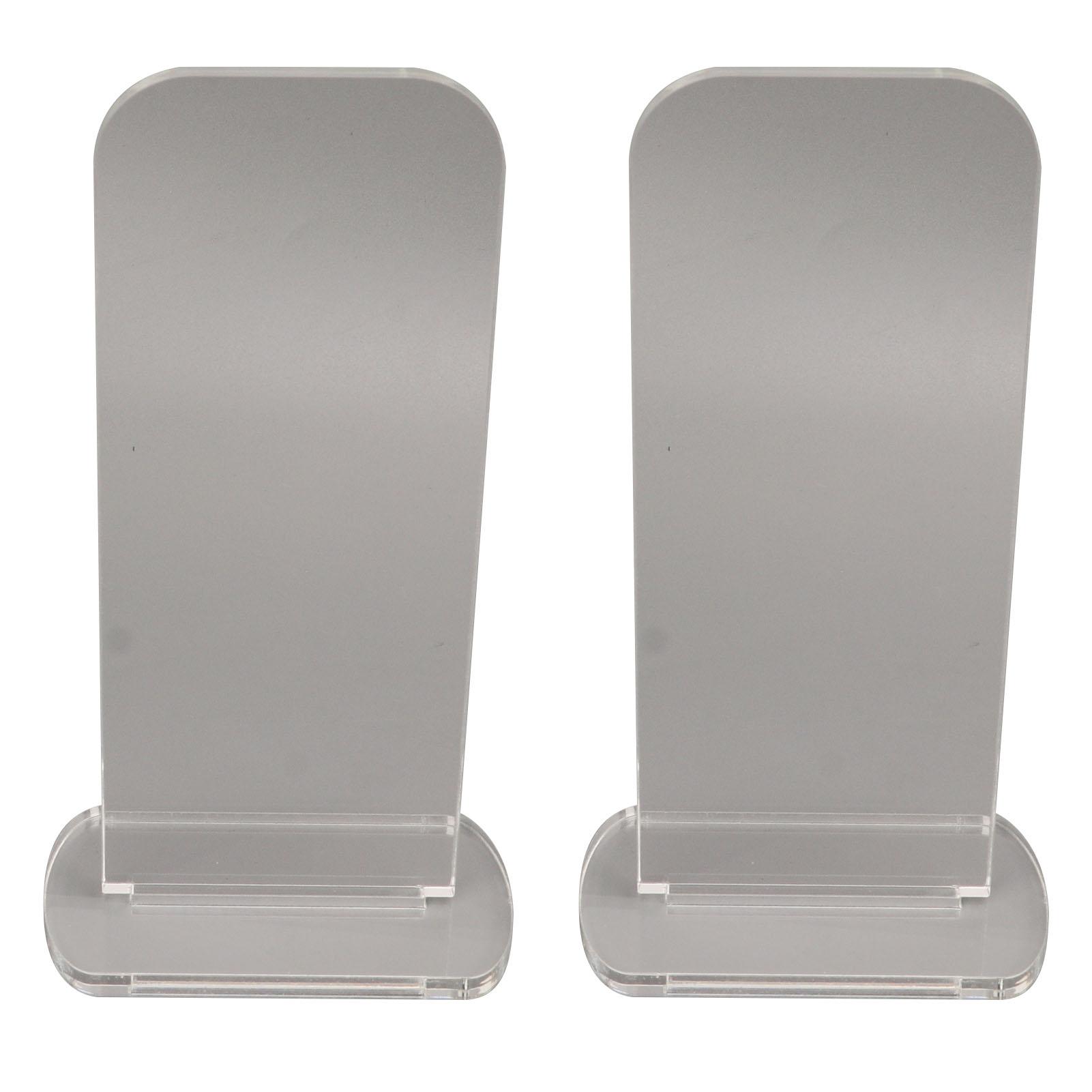 2Pcs Acrylic Boxing Glove Stand Vertical Boxing Glove Display Stand Acrylic Gloves Holder