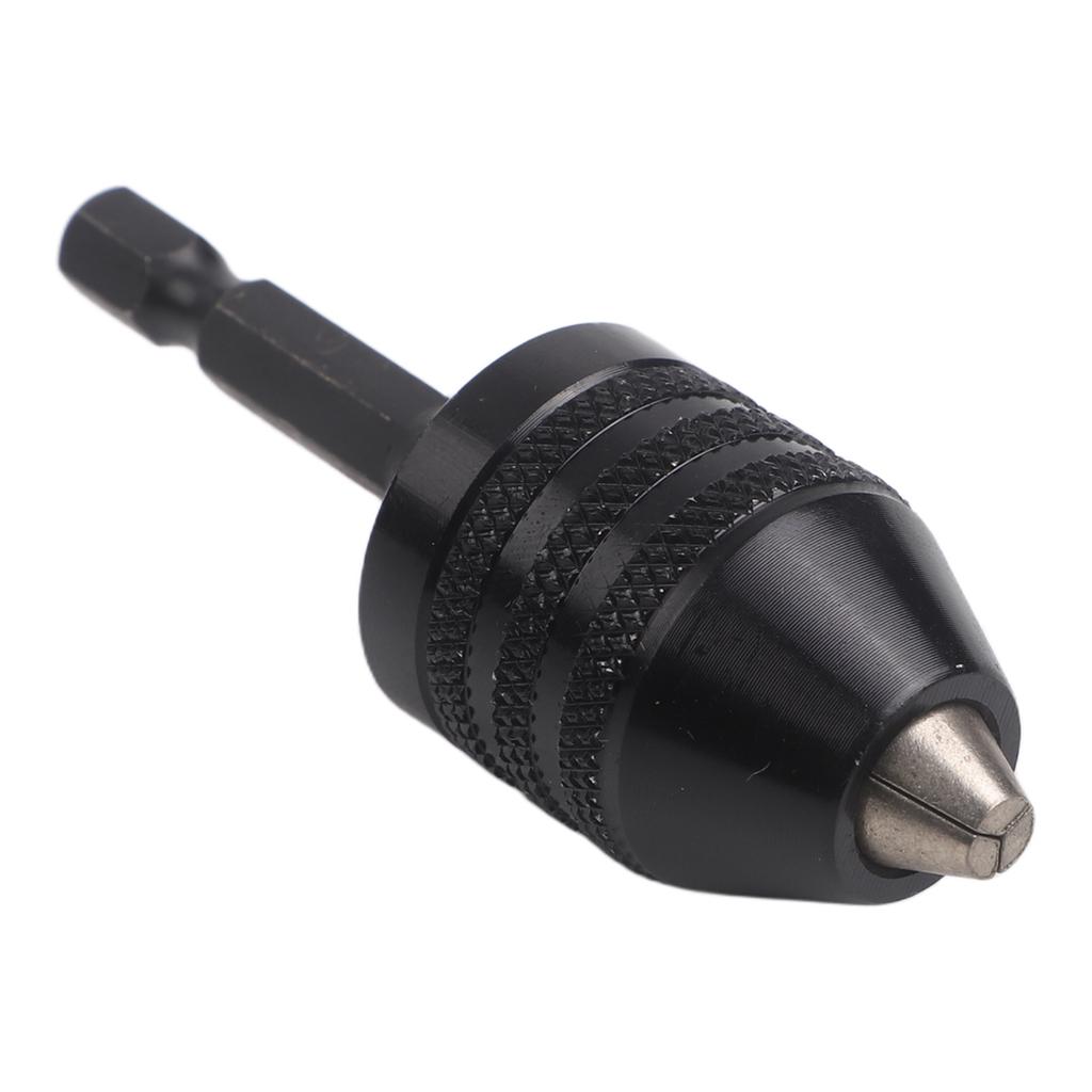 Hex Shank Adapter Quick Change Converter 0.3 To 8mm Drill Attachment Lightweight Design Portable Drill Accessory