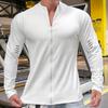 Men's Basketball Training Zipper T-Shirt - Loose Fit, Short Sleeve