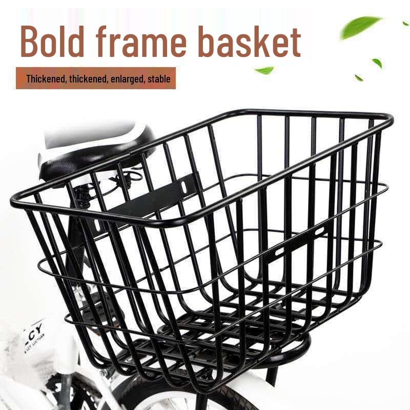 Universal Thickened Basket with Lid for Electric Scooters and Bicycles - Free Shipping