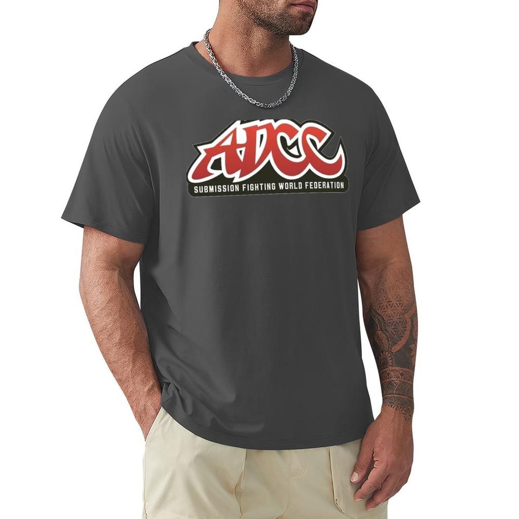 ADCC Submission Fighting World Federation Essential T-Shirt Grafik T-Shirt schwarz T-Shirts Übergröße T-Shirts für Männer