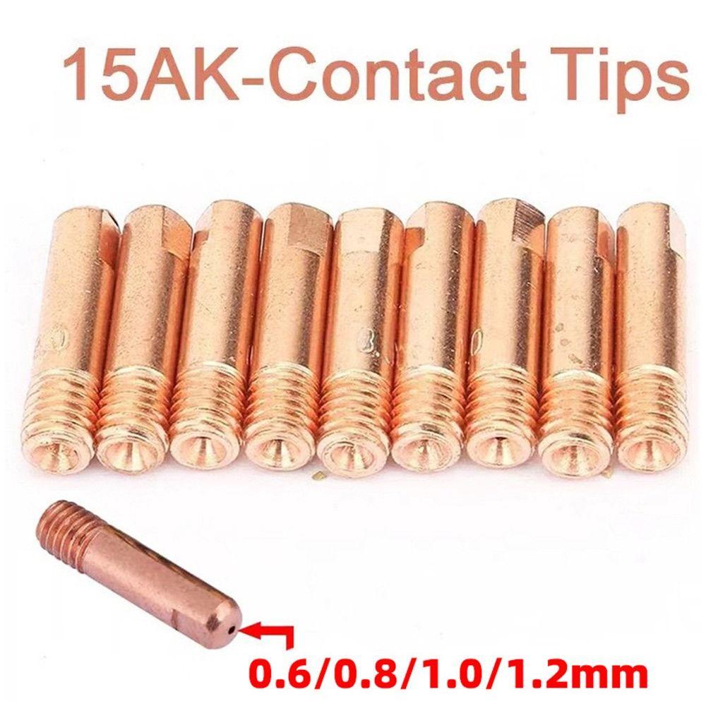 14PCS Connecting Rod Welding Nozzle Kit Conductive Contact Tips  Tool Accessories