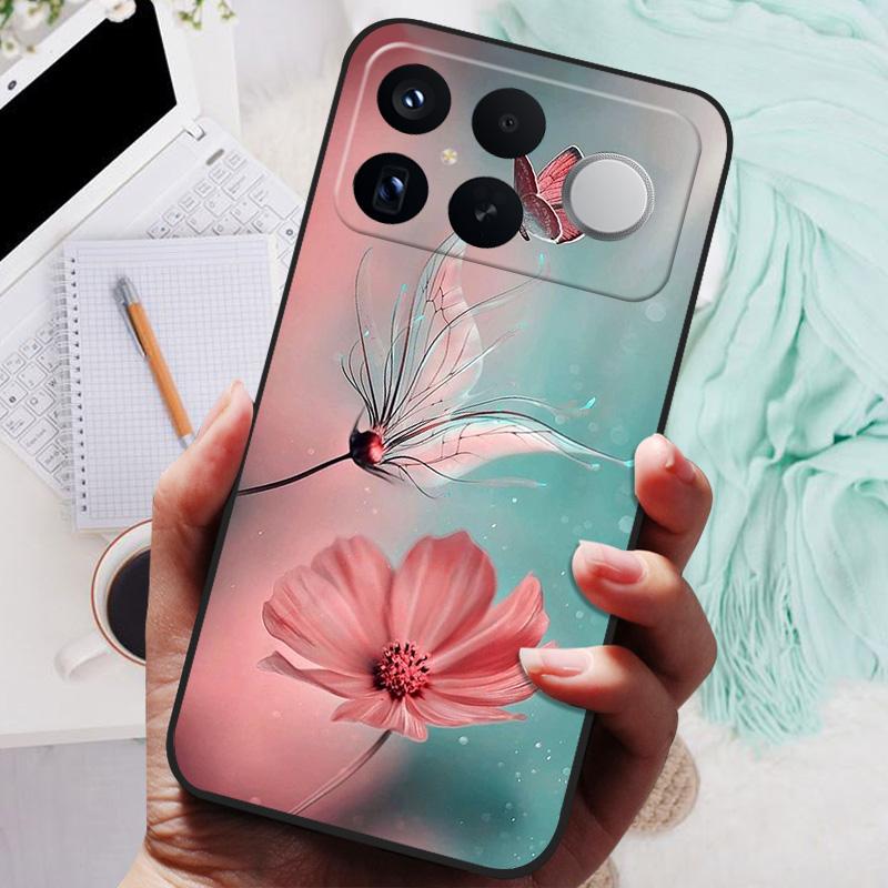 For Xiaomi Redmi K90 Pro Max Case NEW TPU Silicone Shockproof Cat Phone Cover For Redmi K90 Pro Max Funda Printing Soft Coque