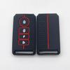 Electric Vehicle Key Cover: Soft Silicone 4-Button Anti-Theft Alarm Protector for Motorcycle.