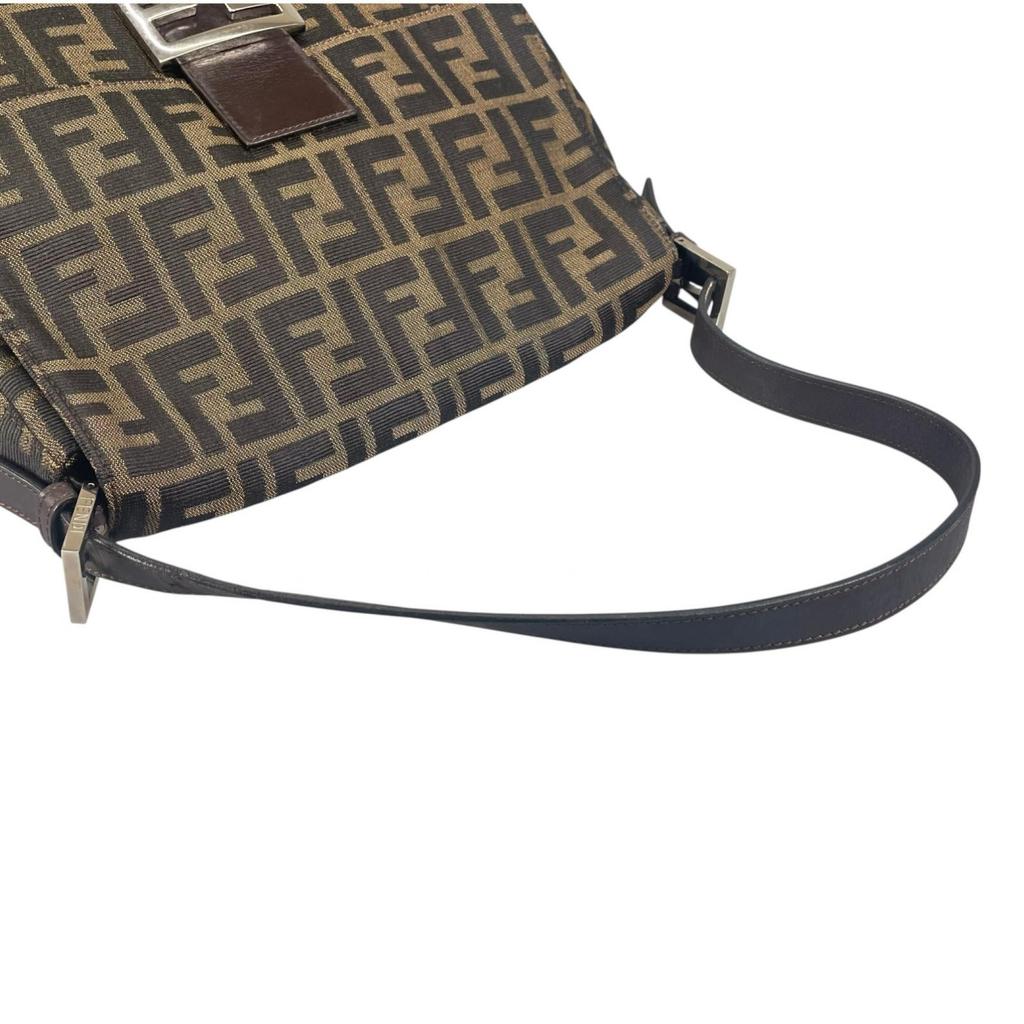 FENDI Mamma bucket Handbag Brown Women used