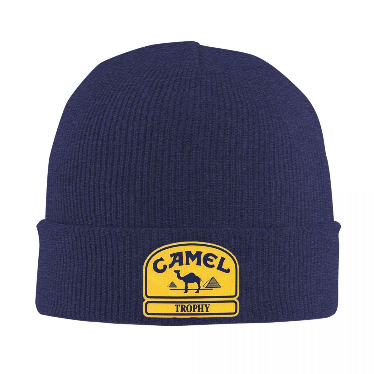 

Camel Trophy Warm Knitted Cap Hip Hop Bonnet Hat Autumn Winter Outdoor Beanies Hats for Men Women Adult One Size