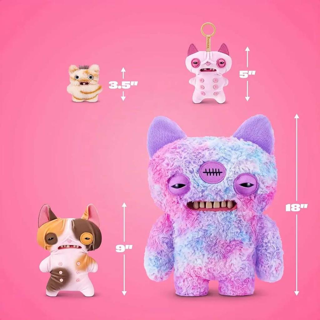 Fuggler Légitime Léger Bizarre Créature Peluches Douces Tétine Fuggs Tétine Pièce Contemporaine Peluches Moelleuses Pour Adulte Compilation 22CM