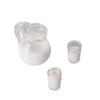 Miniature Dollhouse Fruit Juice & Milk Bottle Set - Realistic Food Play Accessories