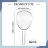 Coarse Mesh Kitchen Strainer, Metal Skimmer, Food Vegetable Scoop