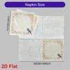 20pcs Disposable Napkins with Bird Pattern Print for Wedding,Parties,and Daily Use for Thanksgiving Fall Christmas Table Decoration
