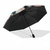 1pc Anime Character Automatic Opening Umbrella, 8 Bone Iron Frame Outdoor Umbrella for Fans, Travelers, Daily Use, Gift Idea.U022