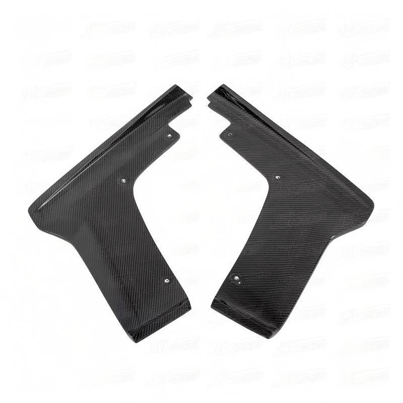 Compatible Carbon Fiber Rear Diffuser & Bumper Protectors for 2017-2023 Nissan GTR35 R35 with VARIS Style Modifications