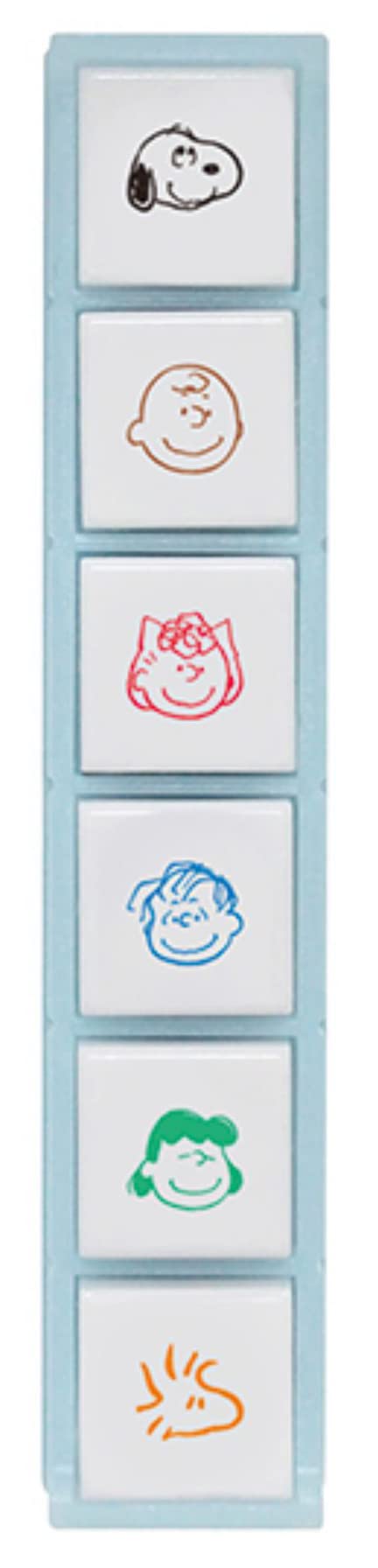 

Kodomonookao Штамп Snoopy Pochitto Six Friends 2205-003