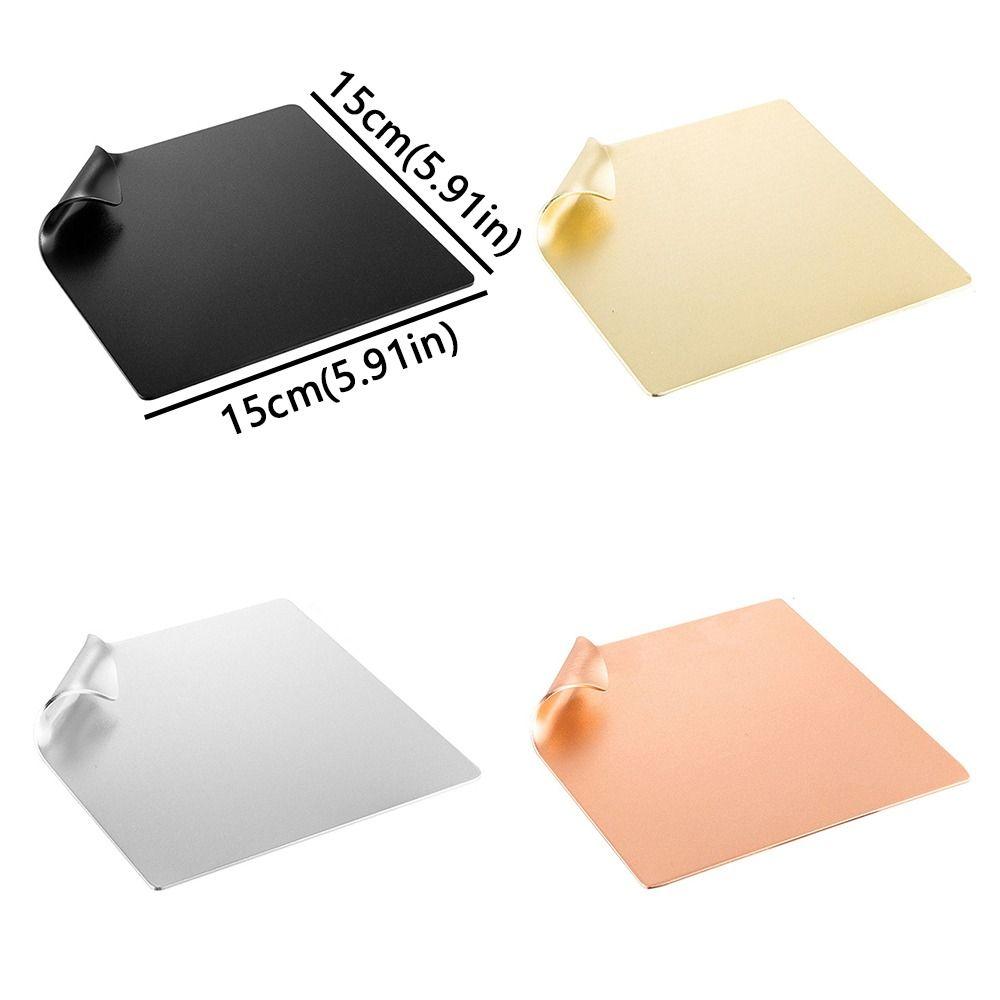 Aluminum Alloy Dessert Cake Plate Rust-proof Rolled Hem Design Dining Plate Serving Platter Bread Tray Jewelry Display Tray