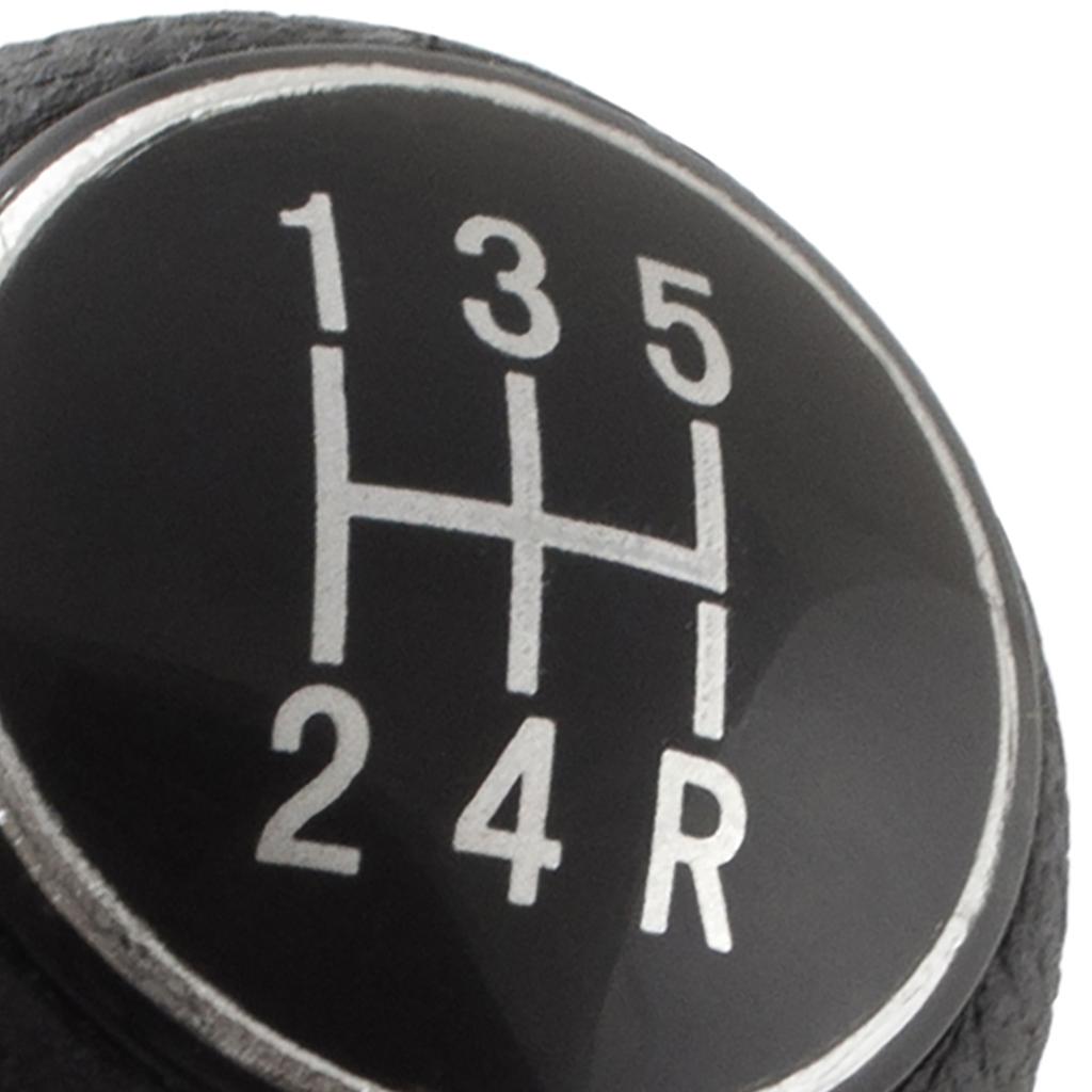 Perilla de Cambio de Marchas Citroen C3, Patrón Negro + Plateado