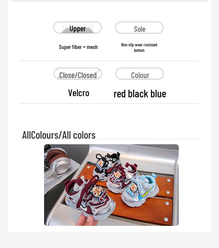 2025 Kids' Mesh Sports Shoes - Spring/Autumn Style for Boys & Girls