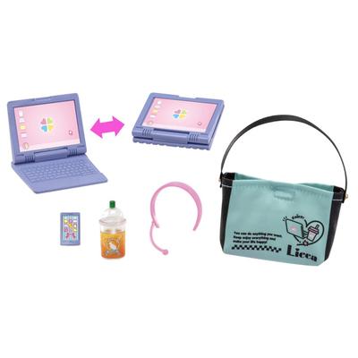 TAKARA TOMY Licca-chan LG-11 Anytime Remote PC & Smartphone Set, Dress-Up Pretend Play Toy
