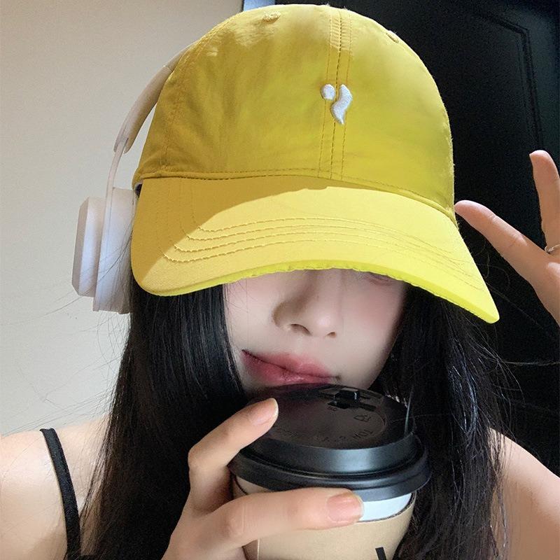 Color matching light and fast-drying cloth baseball hat women's spring and summer casual versatile sunscreen sunshade cap