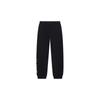 Li-Ning Trendy Series Solid Color Letter Print Drawstring Knit Sports Pants Men Bottoms Black AKLT059-2
