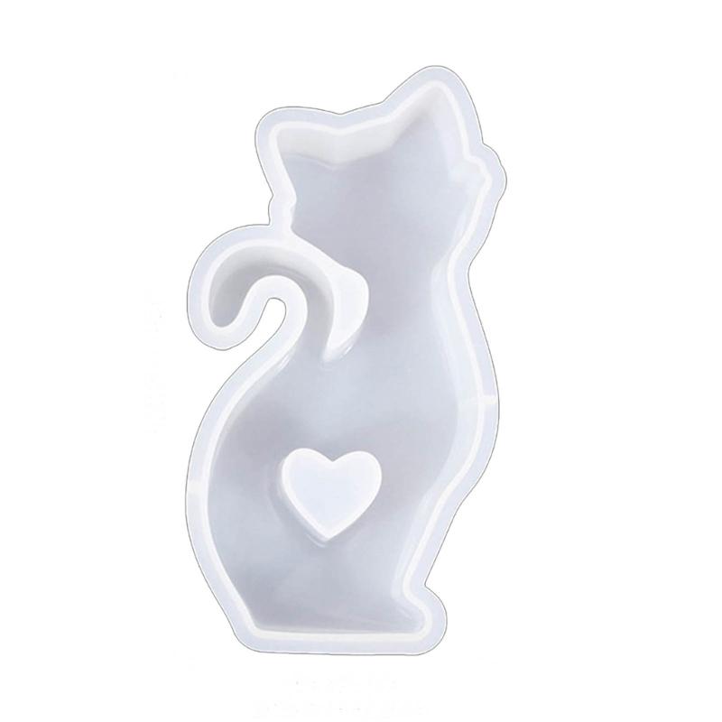 

Christmas Candle Molds Animal Candle Molds Bear Rabbit Candle Molds for Candle Room Desk Ornament Art Craft