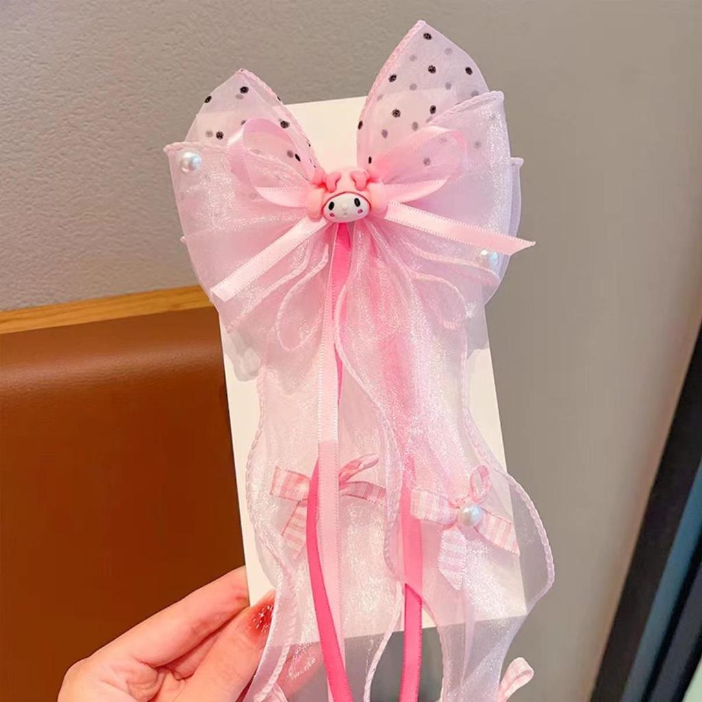 Kuromi Haarspange: Niedlicher Cartoon-Wimpel für Mädchen – Kinderaccessoires 2025