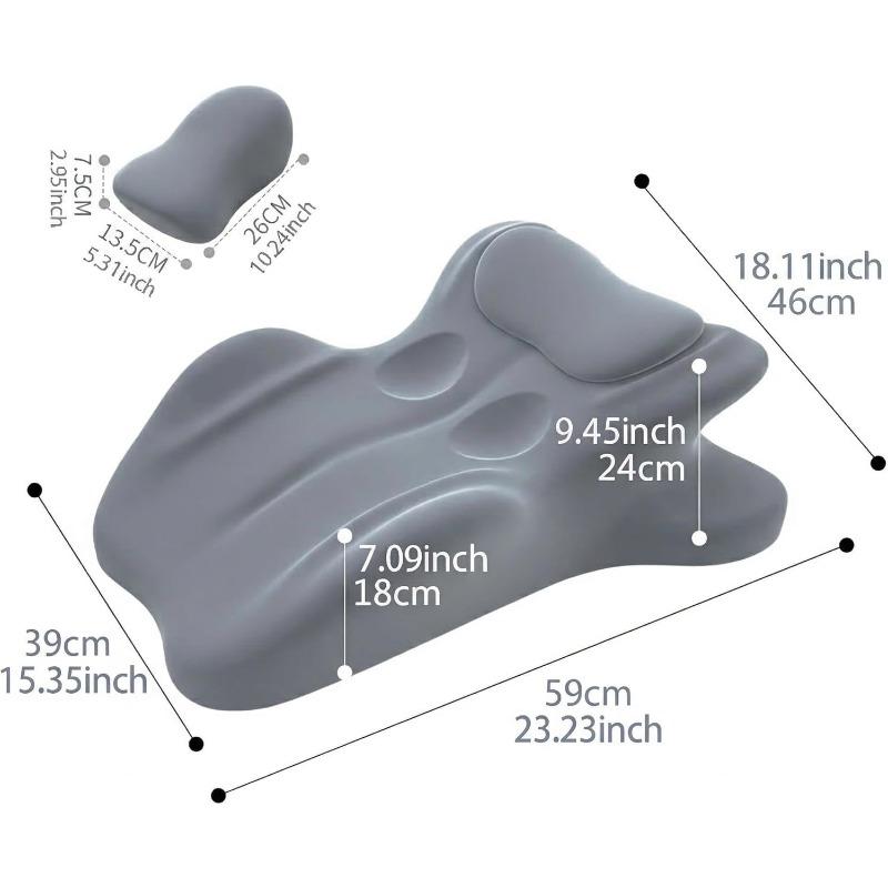 Couples Intimacy Pillow for Sitting Multifunctional Couple Back Pillow Low-Profile Butt Cushion with 3D Memory Foam Design