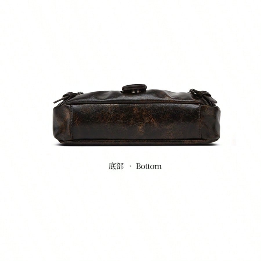 New shoulder tote bag retro commuting temperament style bag underarm locomotive bag female