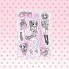 Domi Korean Style Sweet & Cool Girl Character Sticker Book – Creative Journal Stickers
