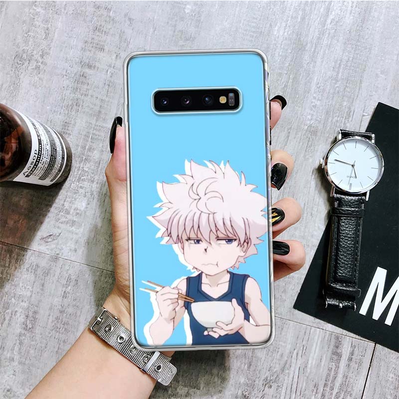 Hunter X Hunter Killua Phone Case For Samsung Galaxy S20 FE S10 Plus S21 S22 Ultra S10E S9 S8 S7 Edge J4 + Fundas Cover Coque