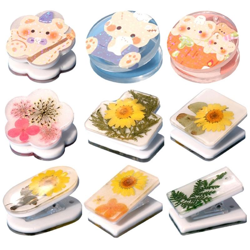 Resin Hair Clip Mold Silicone Keychain Mold Memo Clips Mold Resin Earring Mold Jewelry Casting Mold Pendant Charms Mold