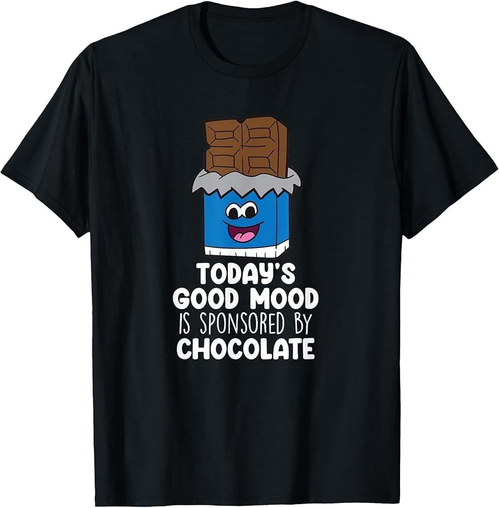 Chocolate Lover Quote Humor Chocolate Milk Chocolate Bars TShirt Unisex T-Shirt XXL