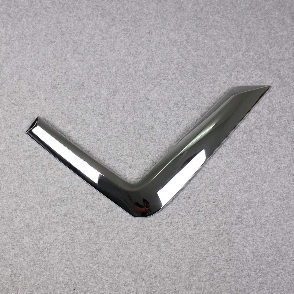 RUIQ Chrome Front Fog Lamp Garnish Bezel Cover for Toyota RAIZE Custom Design (200 Series) - (Bezel A)