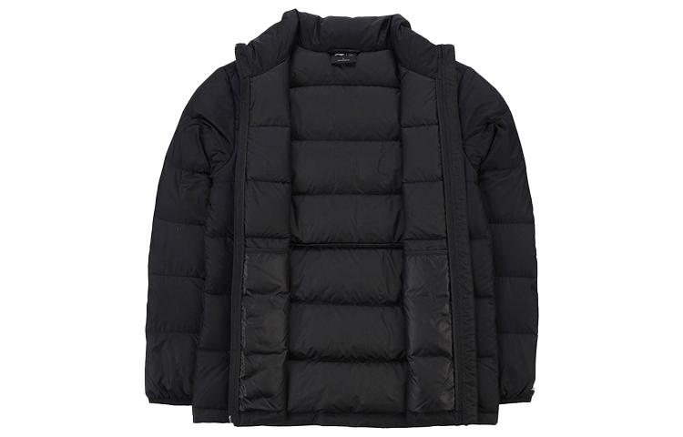 Li Ning Down Jacket Men's New Standard Black AYMP073-1