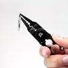 Aluminum Alloy Fishing Pliers Scissors Multi Functional Gold Black Blue Fishing Line Cutter Pliers Fishing Hook Remover Fishing