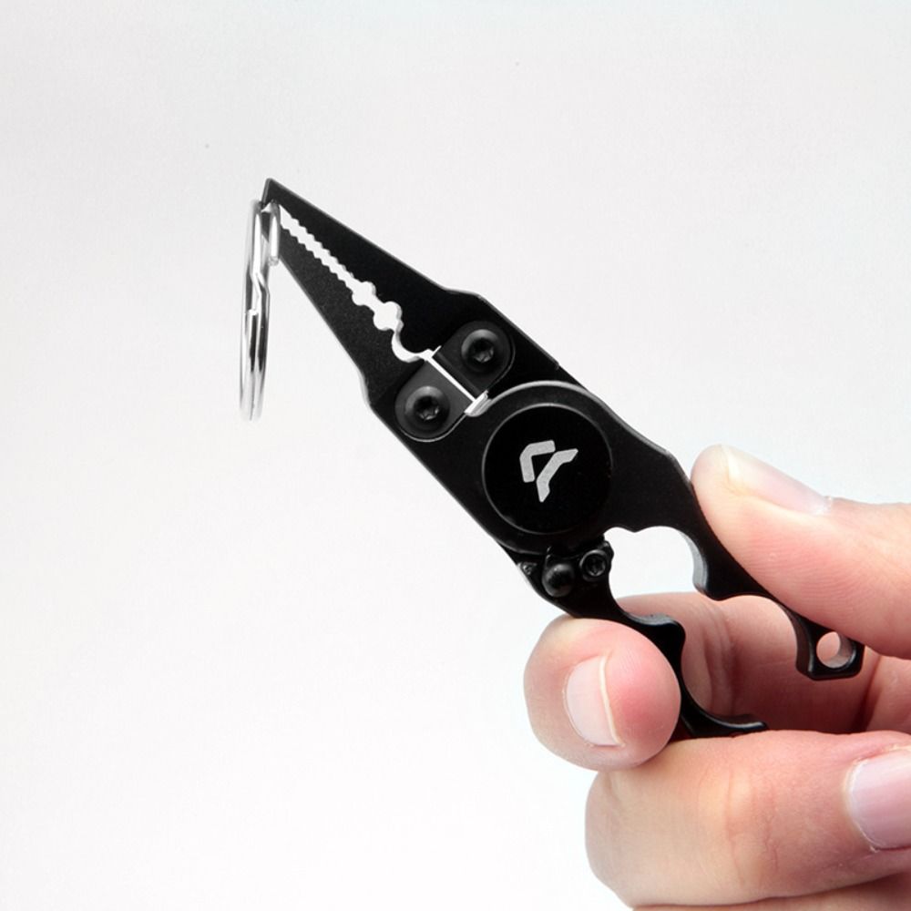 Aluminum Alloy Fishing Pliers Scissors Multi Functional Gold Black Blue Fishing Line Cutter Pliers Fishing Hook Remover Fishing