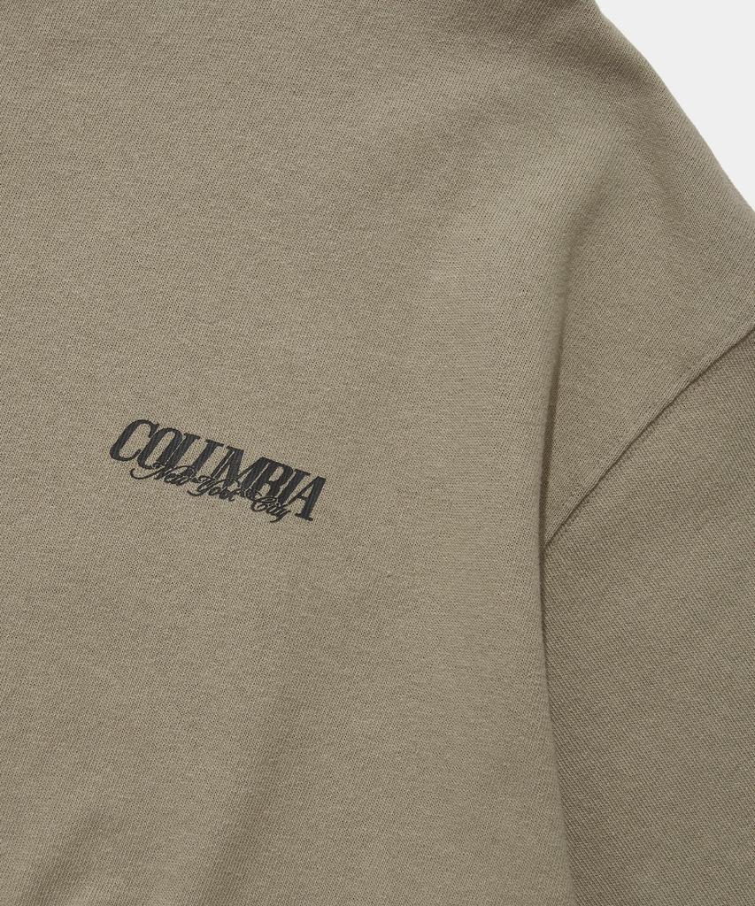 COLUMBIA UNIVERSITY Urban Puff Over Fit S/S T-Shirts_Natural Beige