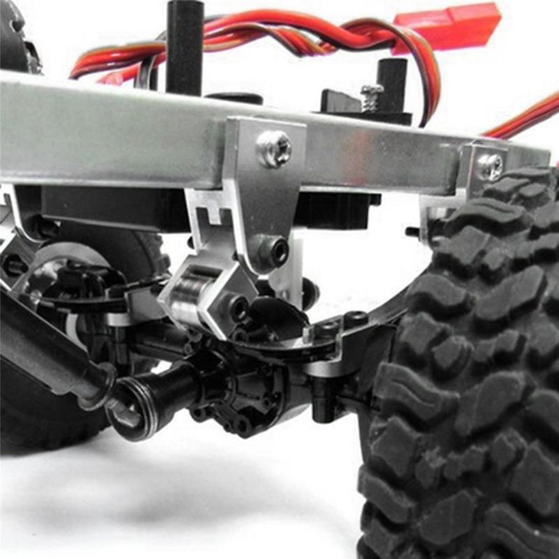 APPLIA-3X Steel Leaf Spring Suspension Set For WPL Henglong B14 B16 B24 B36 Ural Q60 Q61 Q62 Q63 Q64 4X4 6X6,Silver