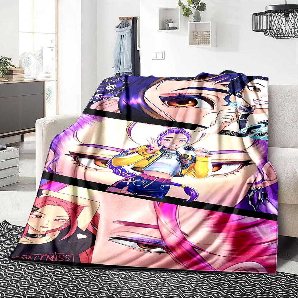 1Pc Purple Embrace Blanket For Couch Bed Plush Cozy Fuzzy Blanket Super Soft Warm Blankets For Fall And Winter 0918203