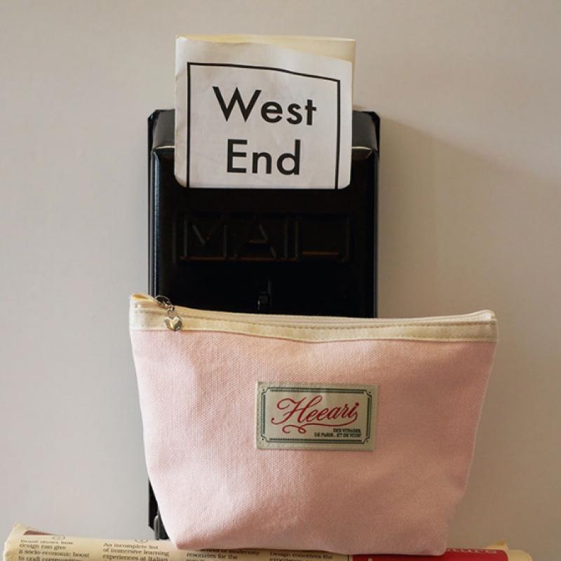 Bolsa de algodão Heeari Voyage rosa