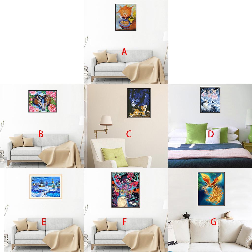 

5D вышивка картины горный хрусталь наклеить DIY вышивка крестом